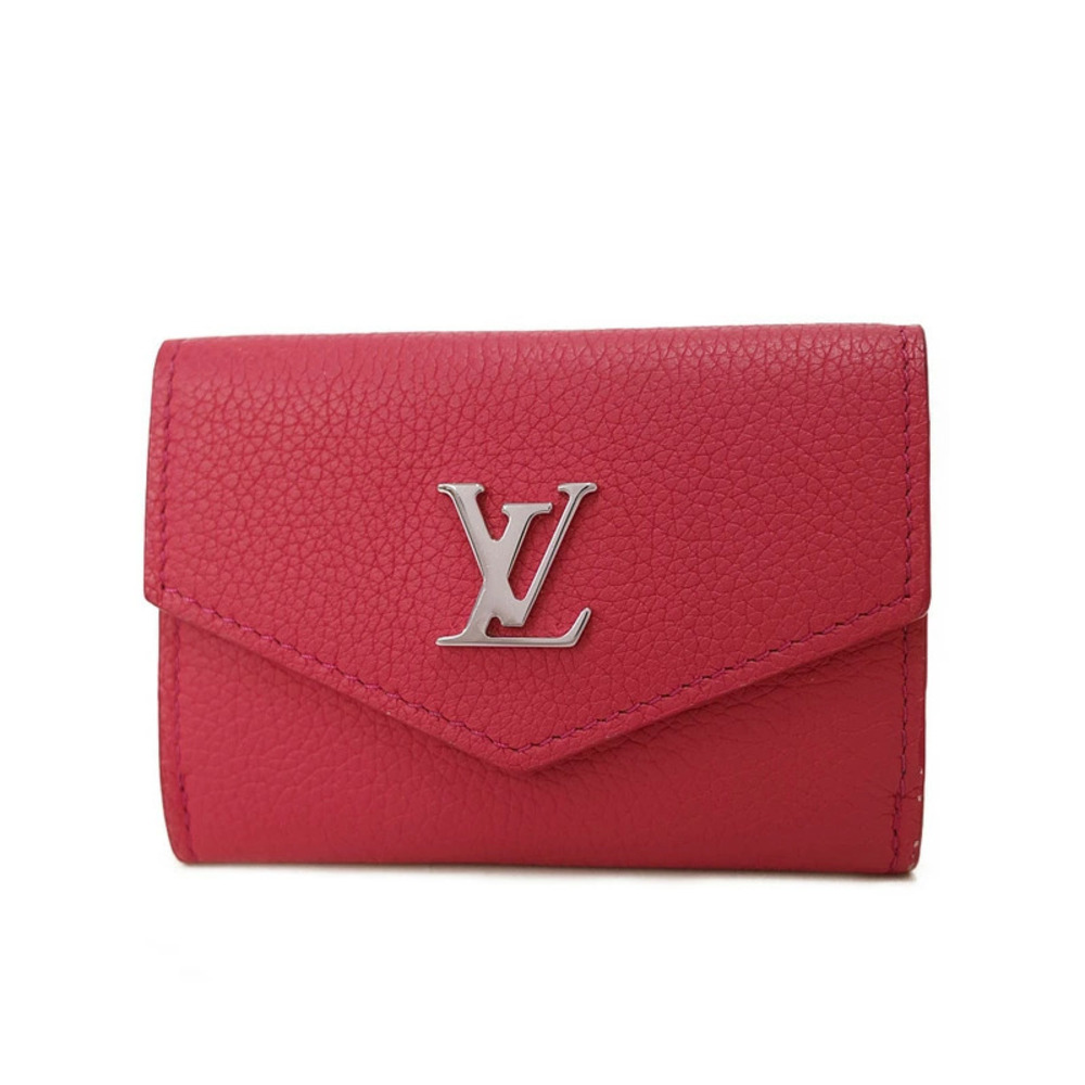Louis Vuitton Portefeuille Lock Tri fold Wallet